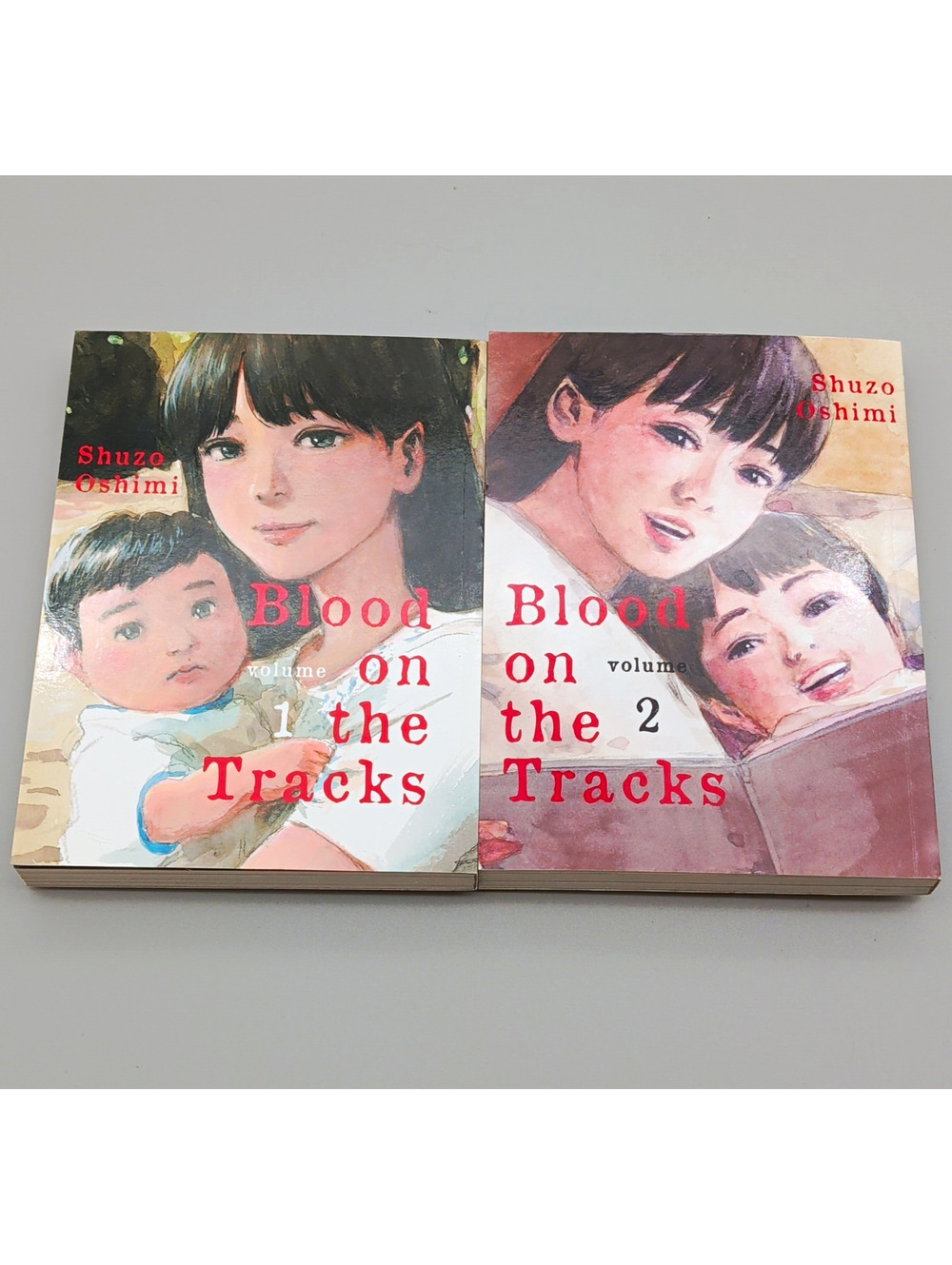 Blood on the Tracks Vol 1-2 Manga Lot (2) Shuzo Oshimi Vertical TPB